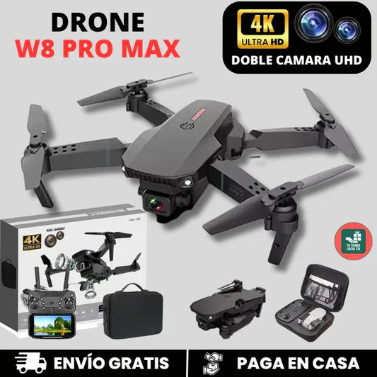 FlyDron™ doble camara 4K Pro 2 Baterias