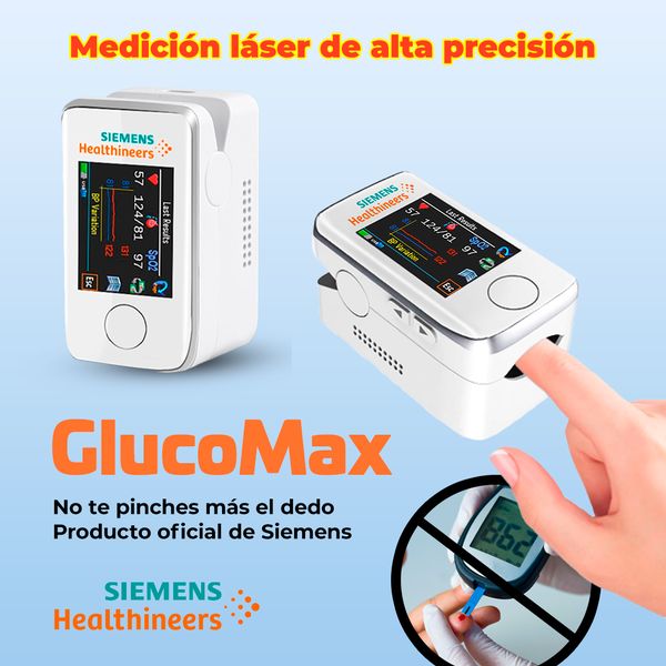 Medidor Láser Para Glucosa en Sangre No Invasivo GlucoMax - No Más Pinchadas DESCUENTO CIERRE DE TIENDA SOLO HOY HASTA 23:59!!! + REGALO SOPRESA