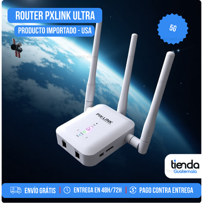 Router PXLink Ultra WiFi 5G - [PRODUCTO IMPORTADO U.S.A]